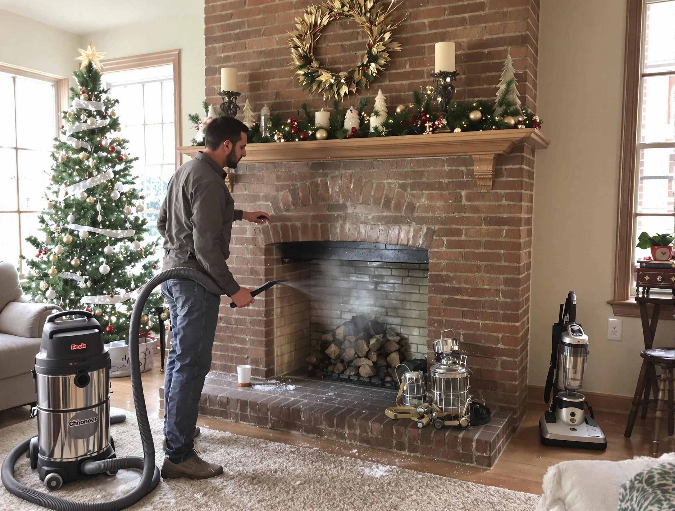 Fireplace Cleaning in Washington