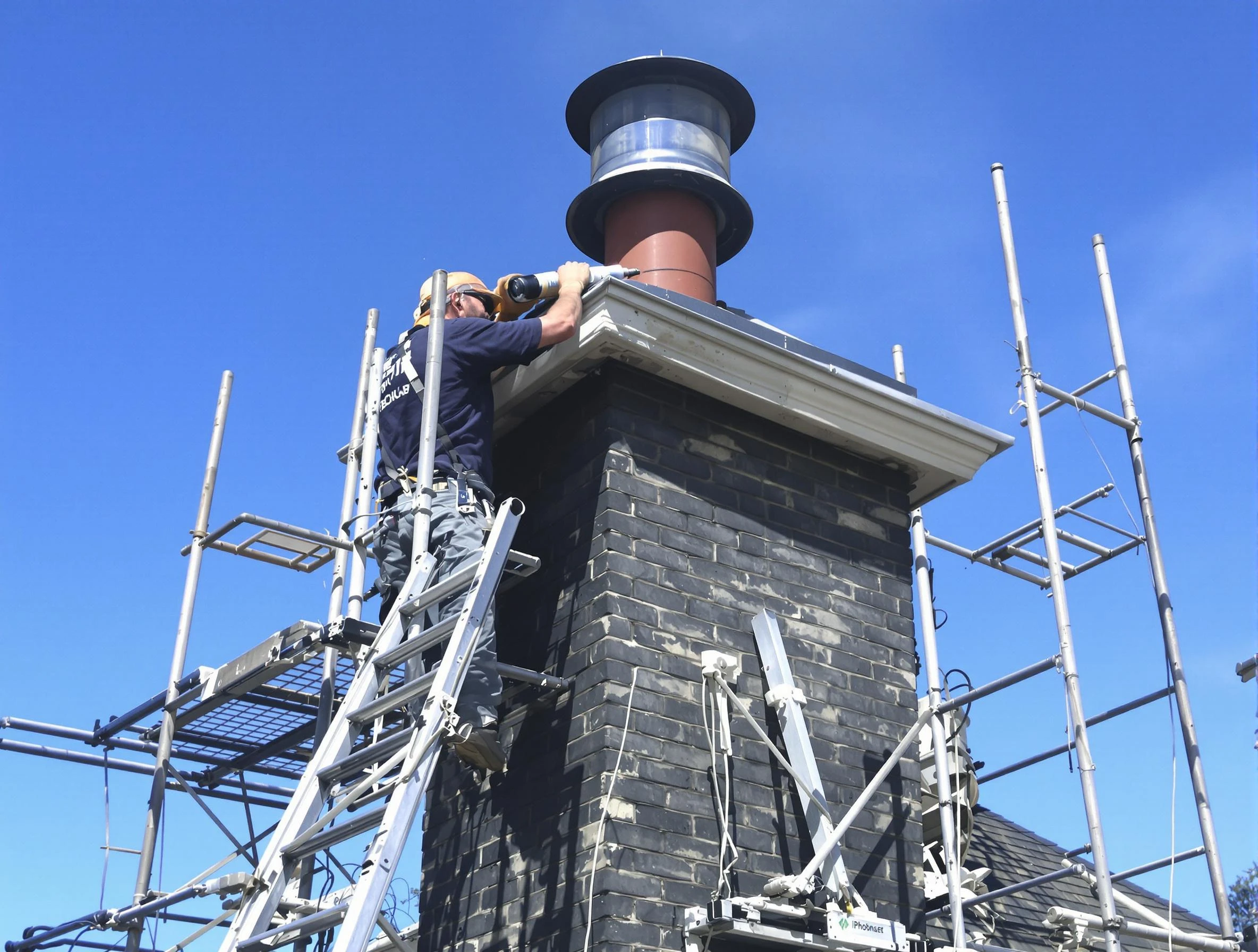 Sturdy chimney crown finished by Washington Chimney Sweep in Washington, PA